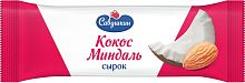 Сырок Савушкин творожный глазированный кокос миндаль 20% 40 г