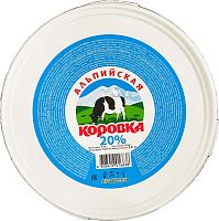 Молокосодержащий продукт «Альпийская коровка» 20% 5 кг. (произведенный по технологии сметаны)