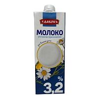 Молоко 3,2% ультрап."Едаков" 1 л./12 шт (ГОСТ)